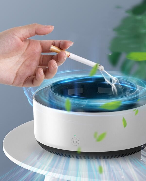 Electronic Intelligent Ashtray Air Purifier For Household Use
