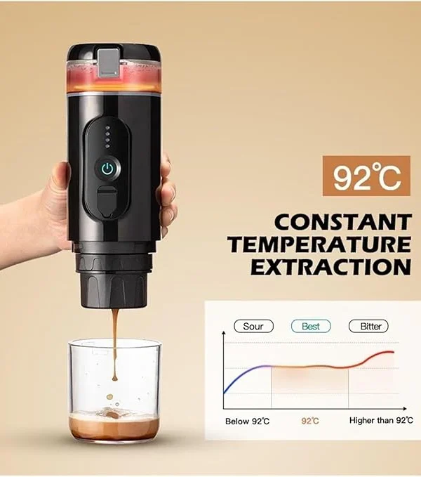 Portable Electric Espresso Coffee Maker