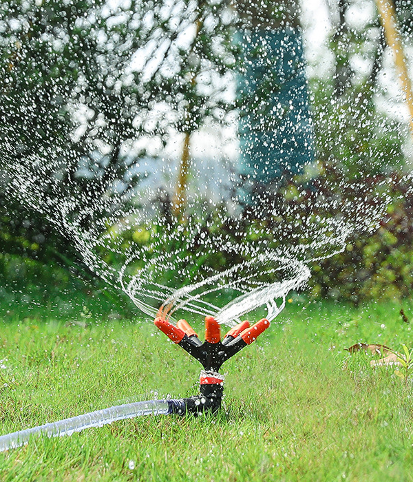 Garden Insert Sprinkler Automatic Rotating Tools