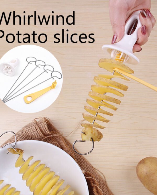 Potato Manuel Cutter Slicer Reusable Potato Kitchen French Tools