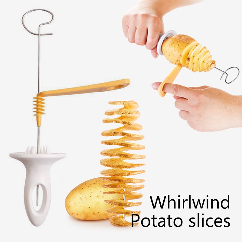 Potato Manuel Cutter Slicer Reusable Potato Kitchen French Tools - Image 8