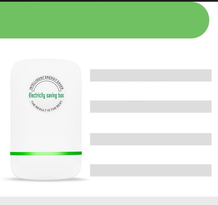 Power Saver Smart Home Portable Electricity Saving Box Digital Powerful Electricity Saving Device - Image 3