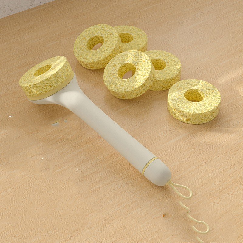 Wood Pulp Sponge Cleaning Brush Kitchen Gadgets - Image 2