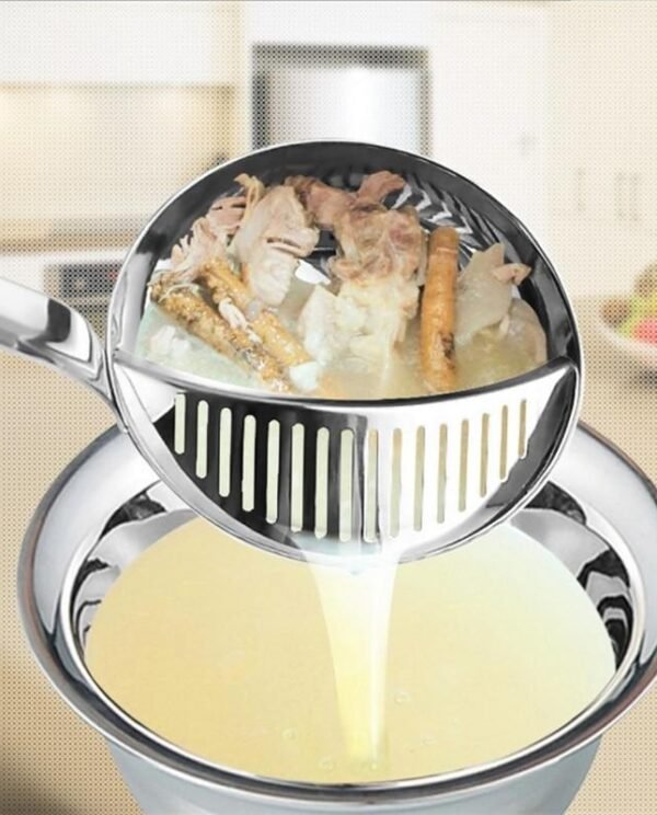Kitchen Colander Stainless Steel Spoon