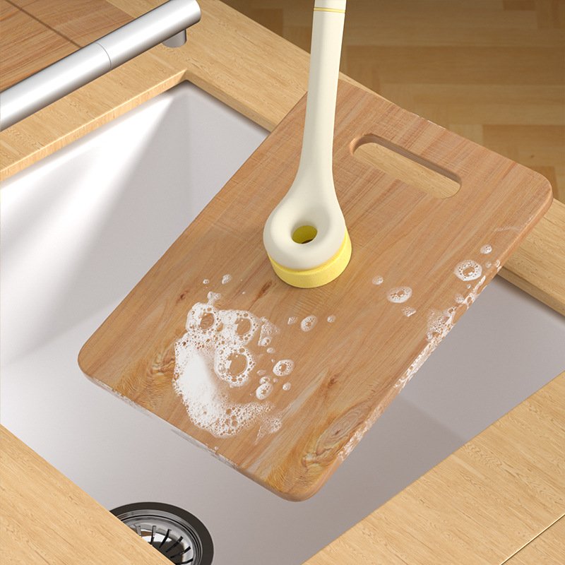 Wood Pulp Sponge Cleaning Brush Kitchen Gadgets - Image 5
