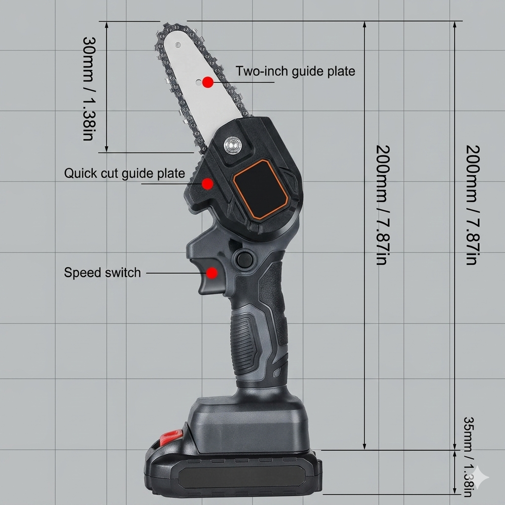 Cordless Mini Chainsaw - Image 2