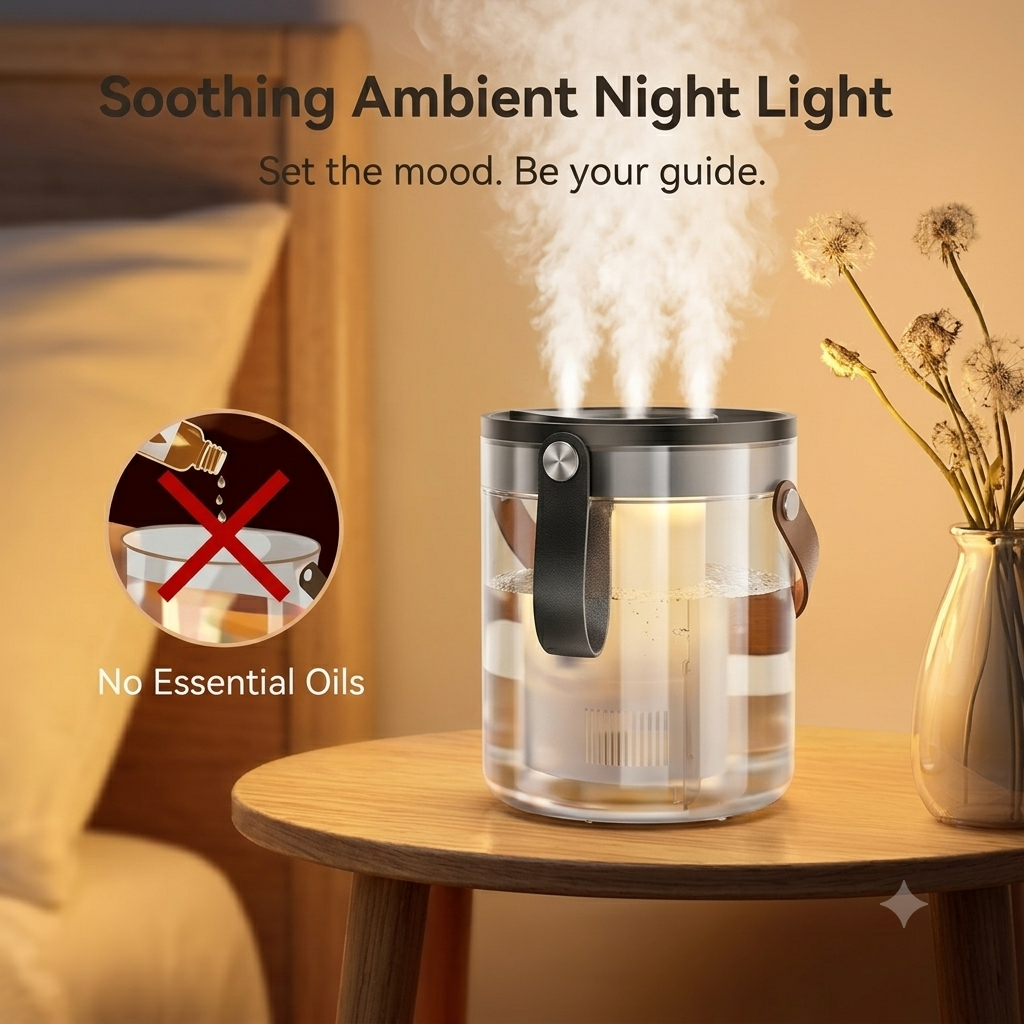 Dual-Spray Portable Humidifier - Image 3