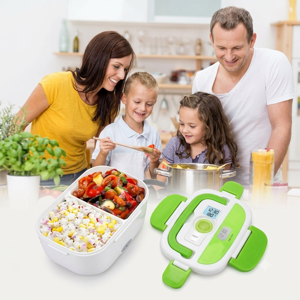 Portable Electric Heater Lunch Box - Image 3