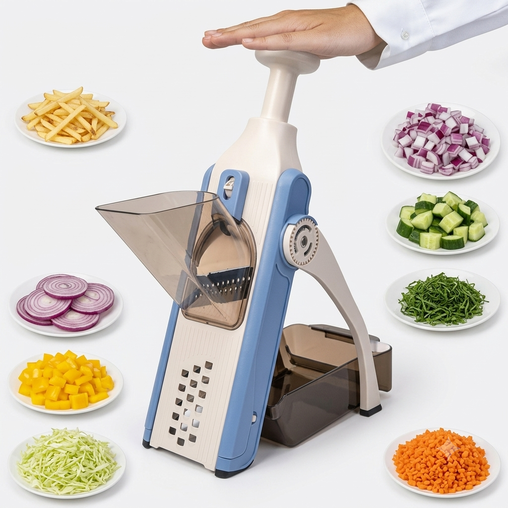 Adjustable Vegetable Slicer & Mandoline Cutter - Image 3