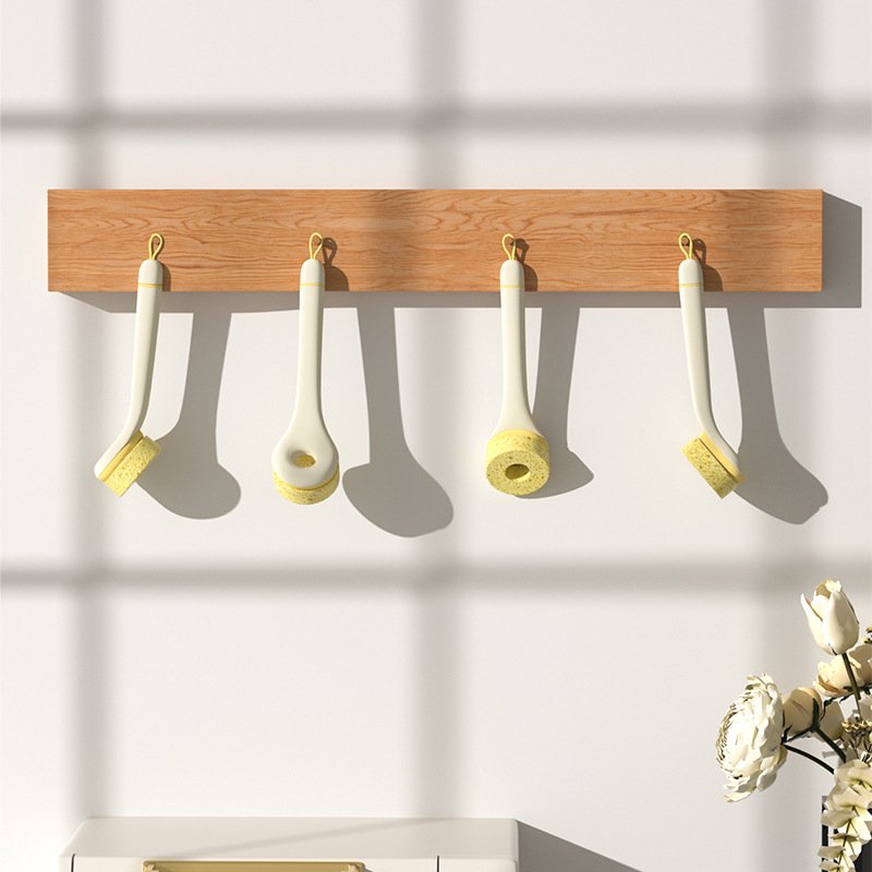 Wood Pulp Sponge Cleaning Brush Kitchen Gadgets - Image 3