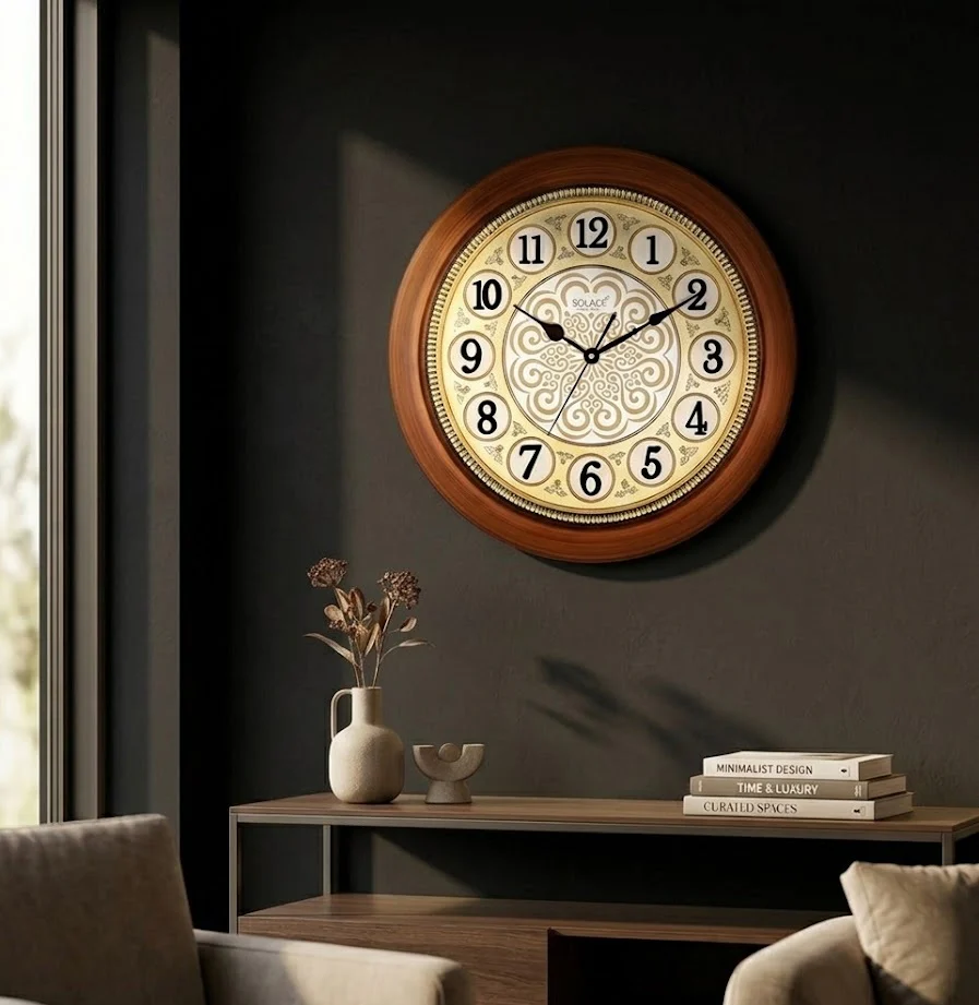 Vintage Floral Classic Clock - Image 2