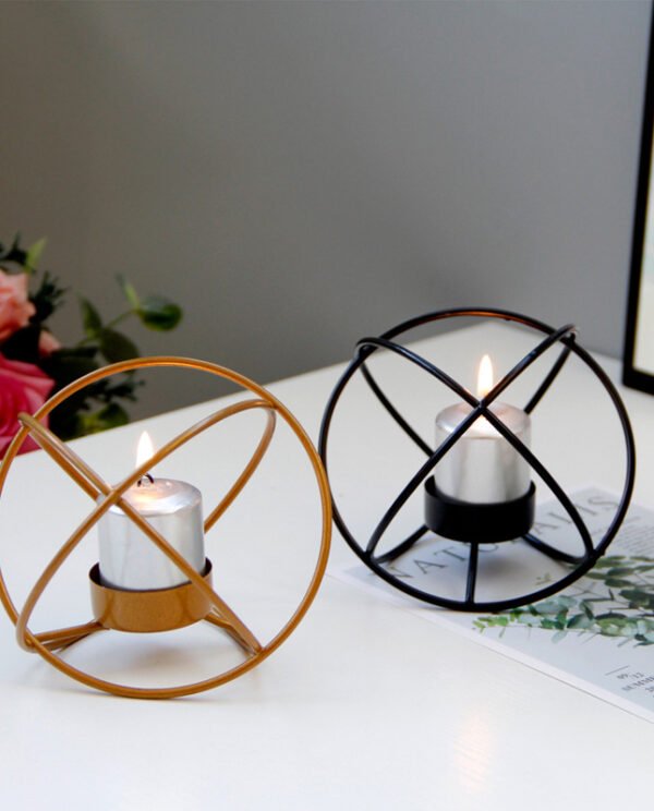 Creative Spherical Candle Holder