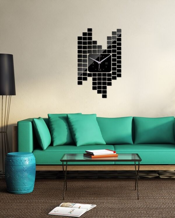 Mosaic Wall Sticker Clock