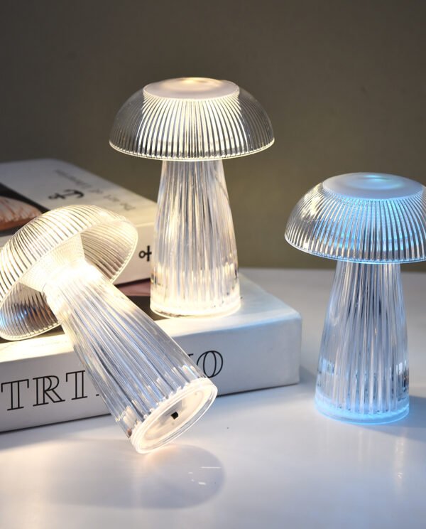 Creative Mushroom Atmosphere Electronic Jellyfish Table Lamp