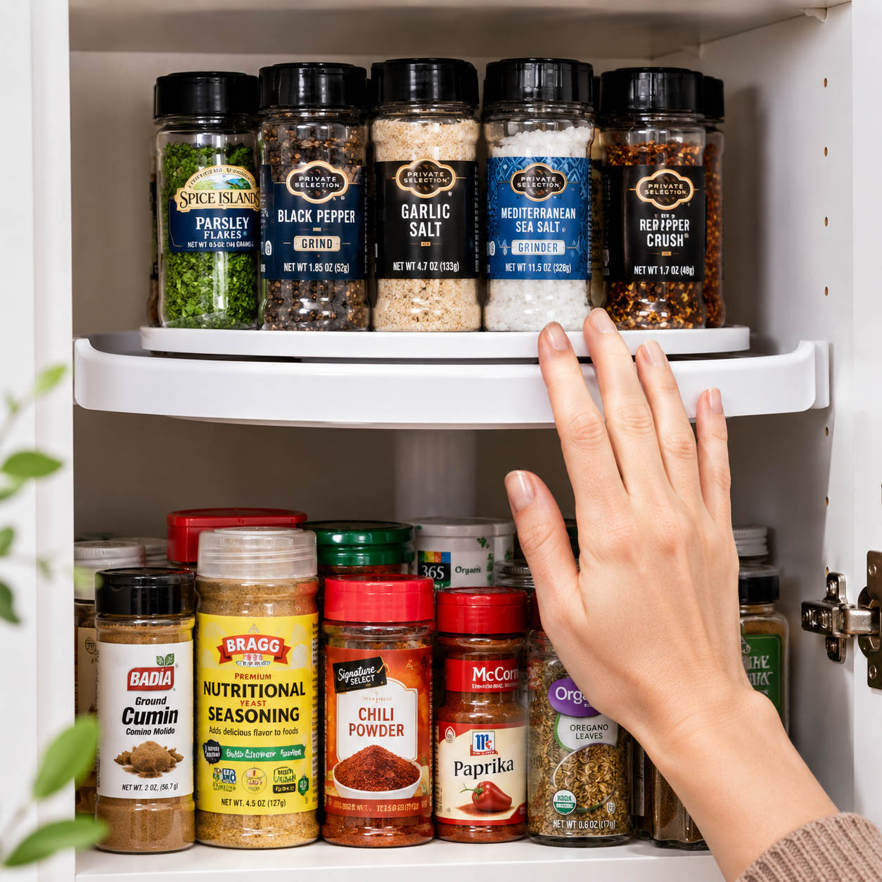 Rotating Shelf Storage