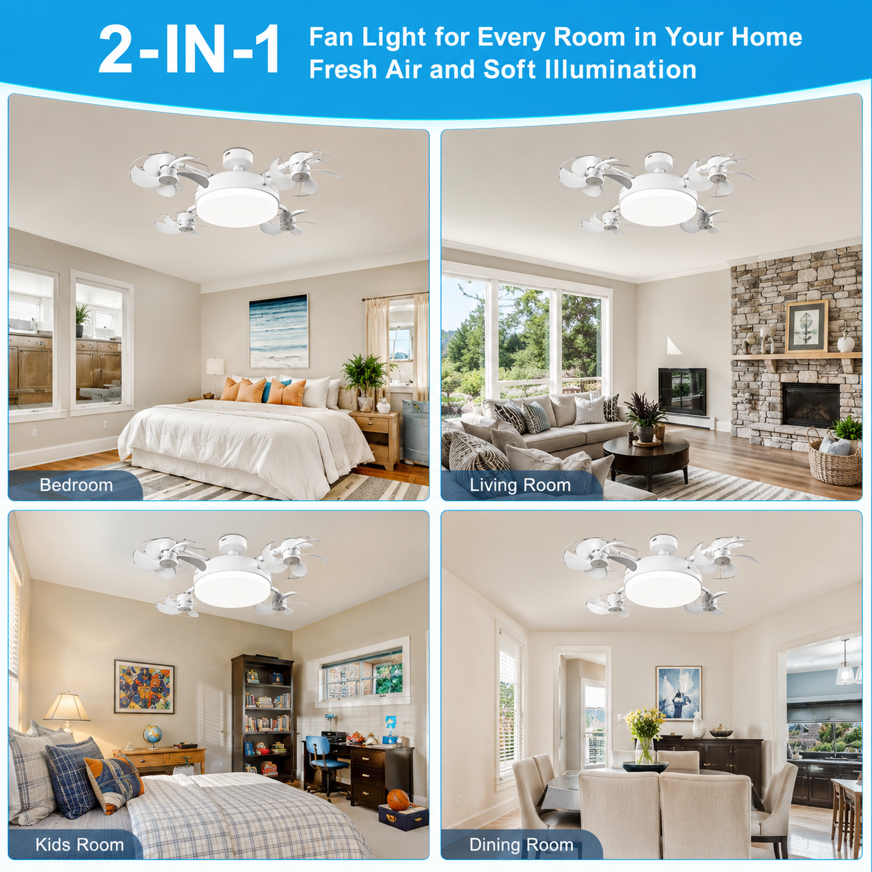 F4- Multifunctional Fan Light - Image 3