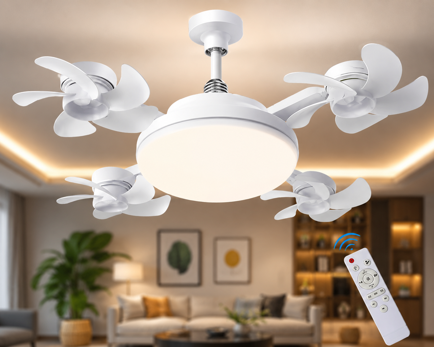 F4- Multifunctional Fan Light