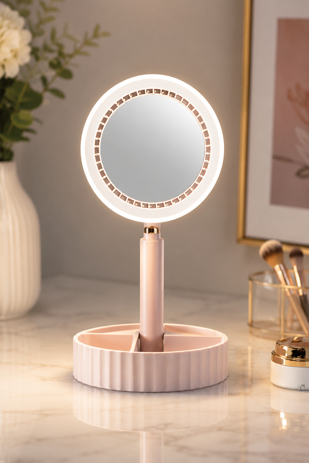 Mirror Folding Fan Light - Image 2
