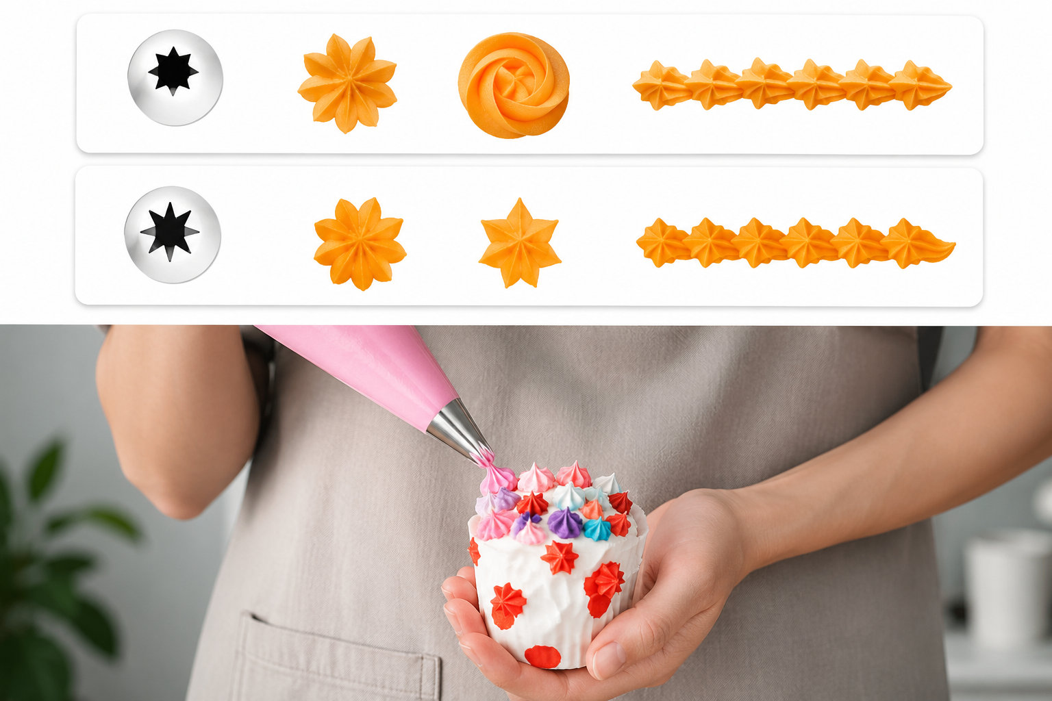 Cake Decorating Nozzles Set (36Pcs) - Image 3