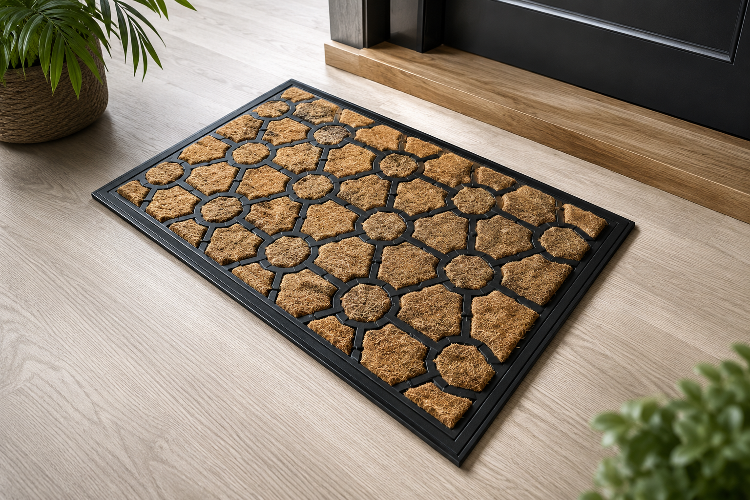 Pattern Coir Door Mat