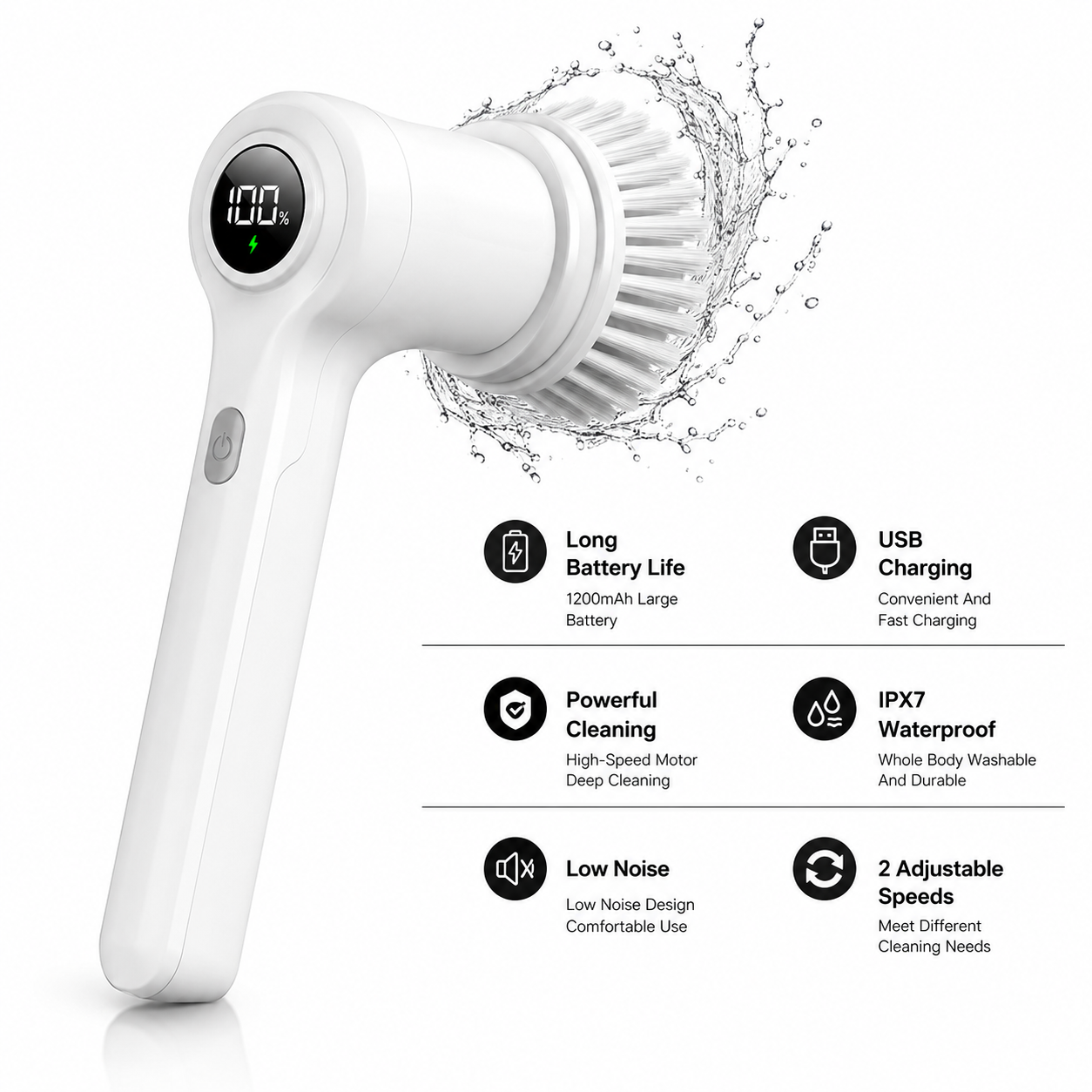 PureSpin Electric Handheld Scrubber - Image 2