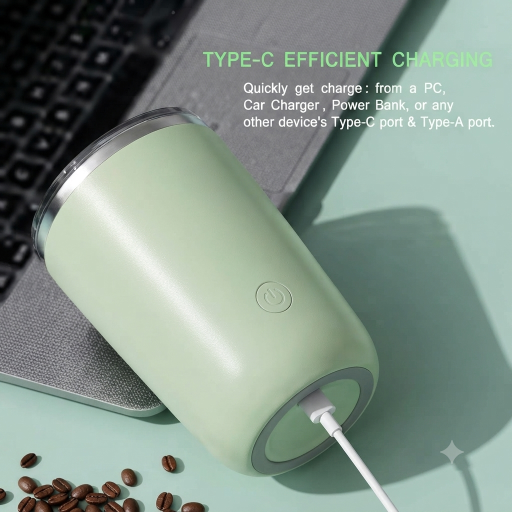 Automatic Magnetic Stirring Mug - Image 2