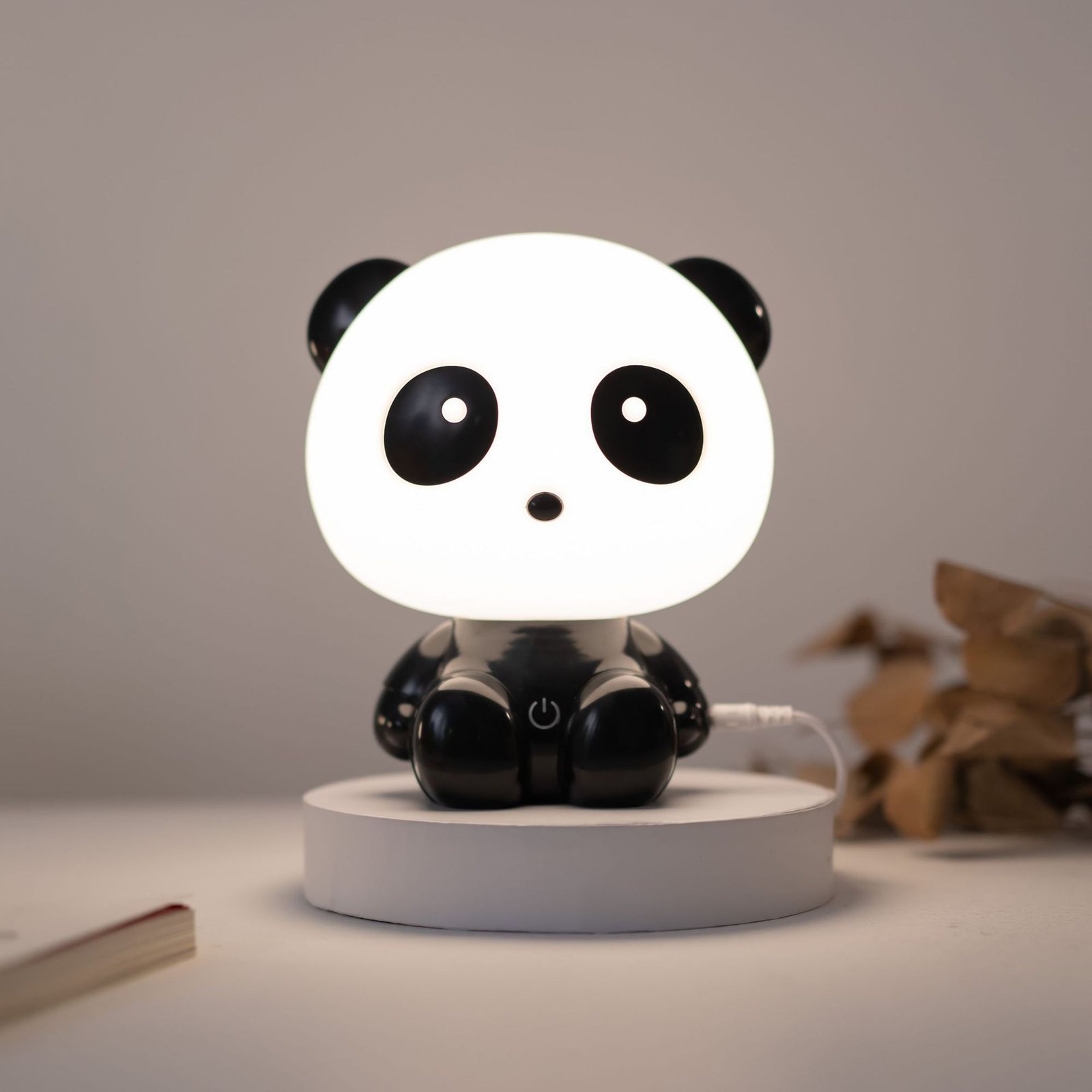 Cute Panda Touch Dimming Nigh