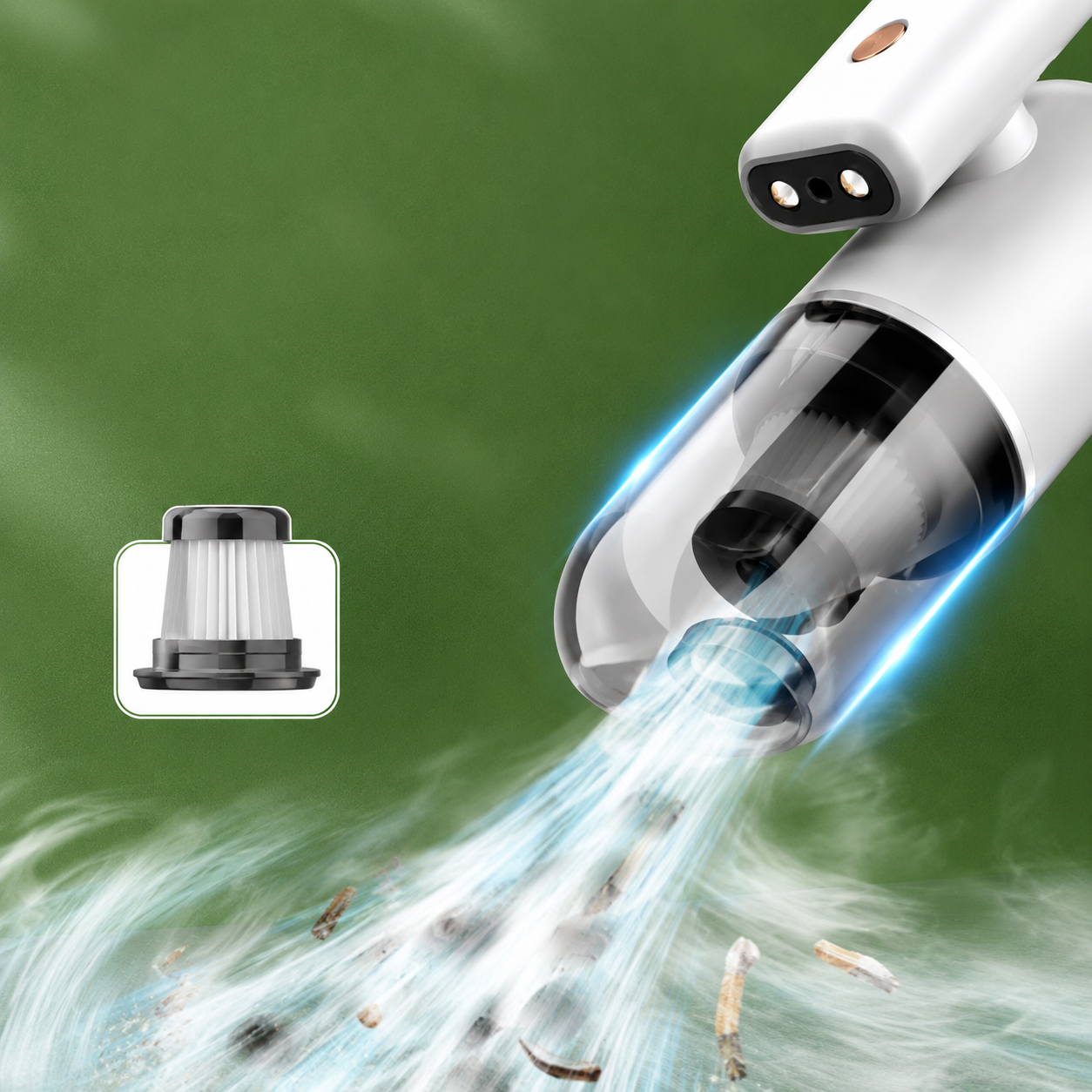 Mini Handheld Folding Vacuum Cleaner - Image 2